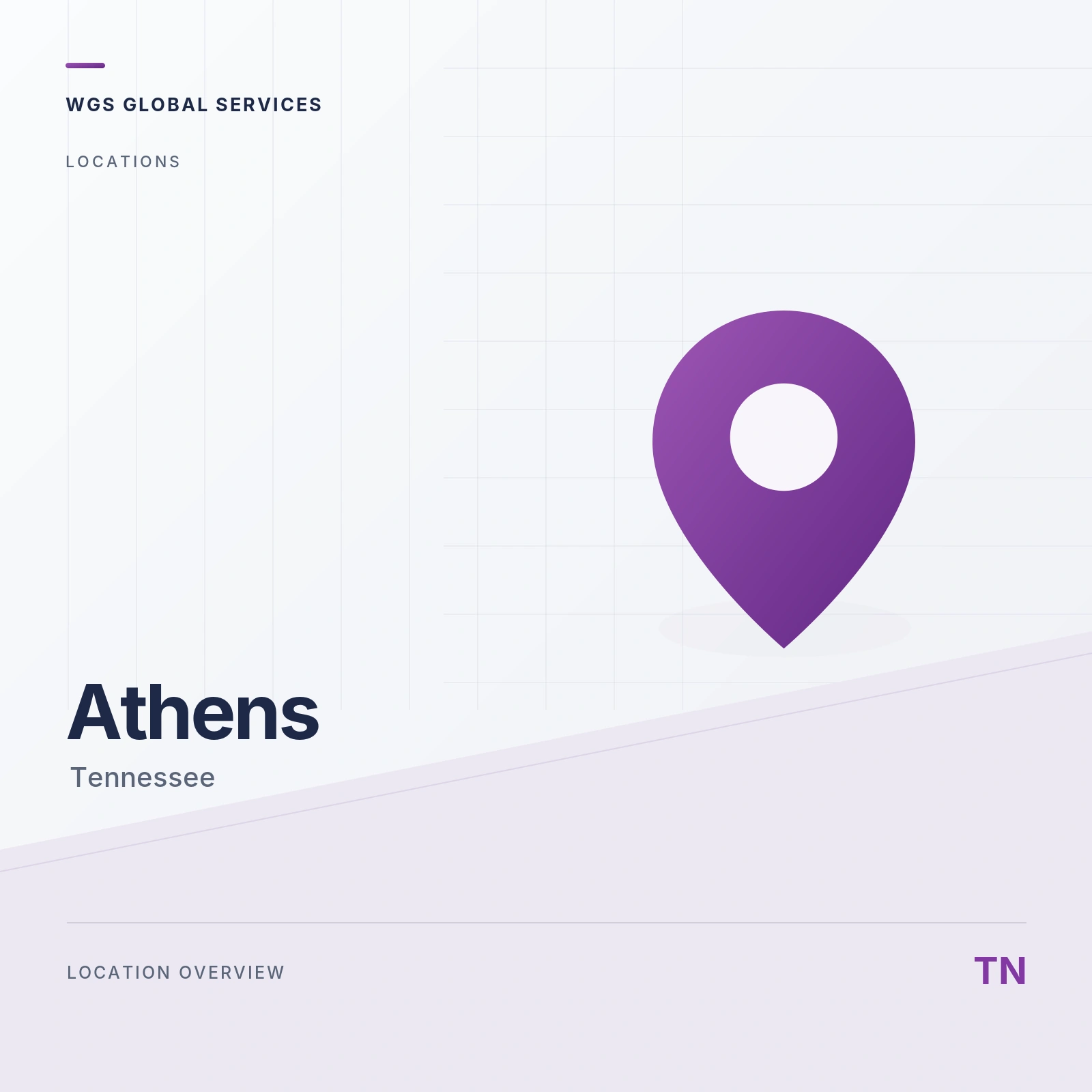 Location graphic for Athens, Tennessee.